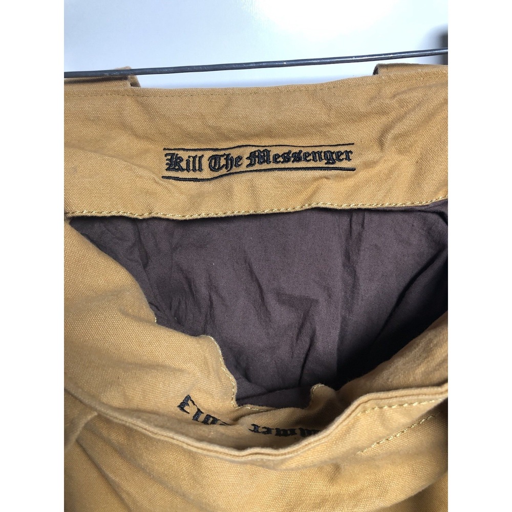 Alternative Apparel Canvas Tote Bag Utility Shopper Kill the Messenger 2013 DMGD - Picture 8 of 16